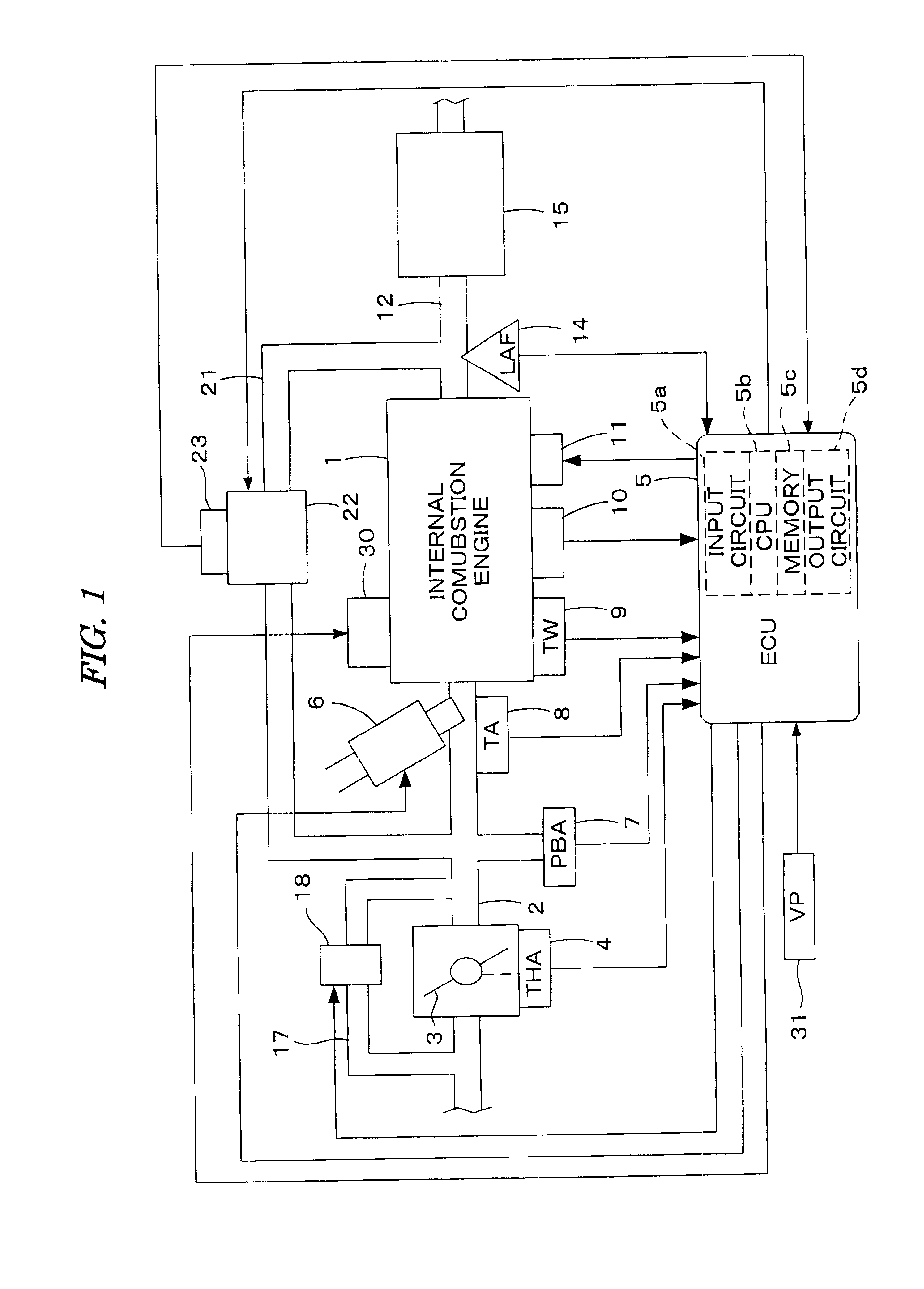 Exhaust emission control system for internal combustion engine