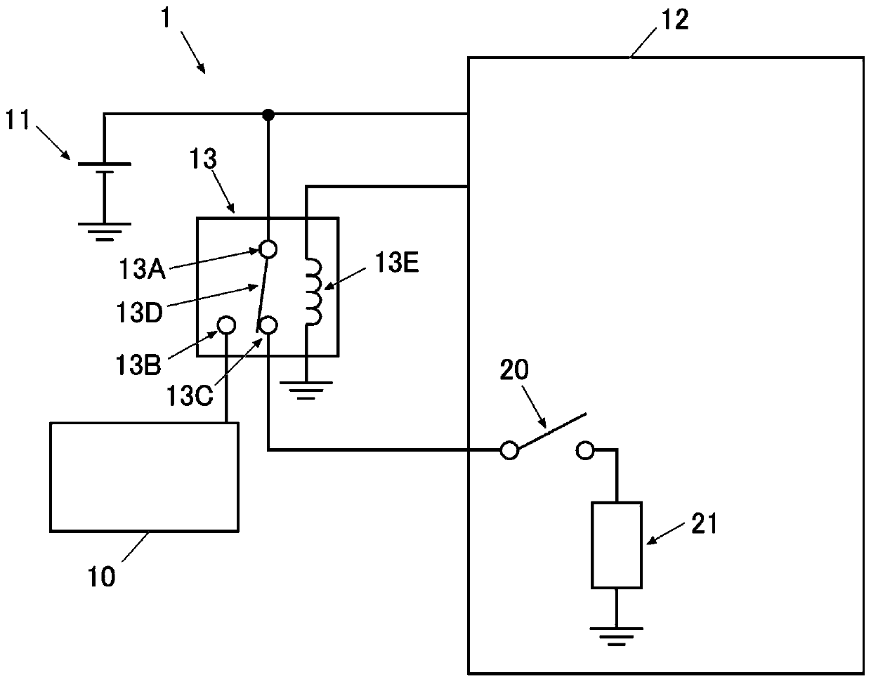 Electromagnetic relay deicing system