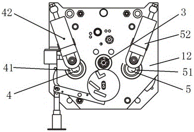 An operating mechanism for a three-position switch