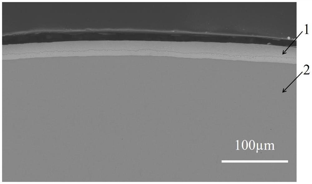 Material with Zn-Cu-Ti alloy coating and preparation method and application thereof