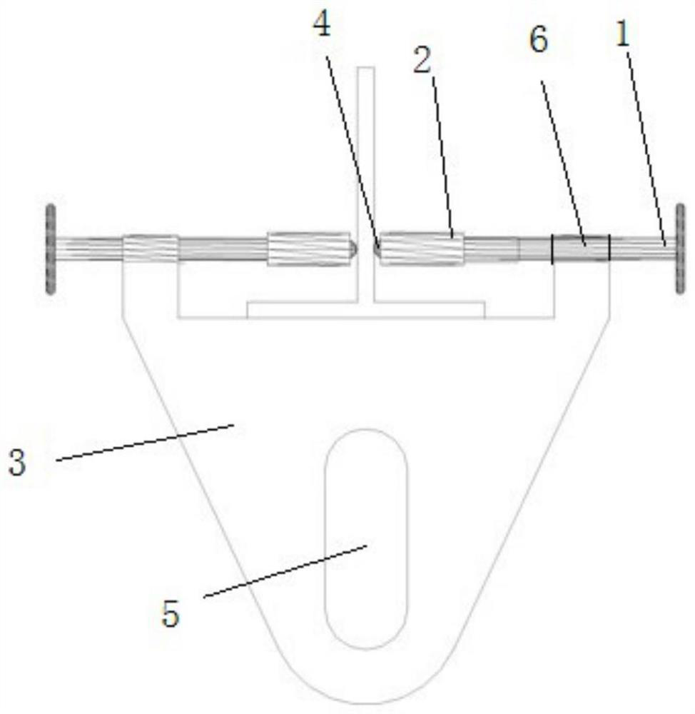 A method of enlarging the anchorage position of safety belt