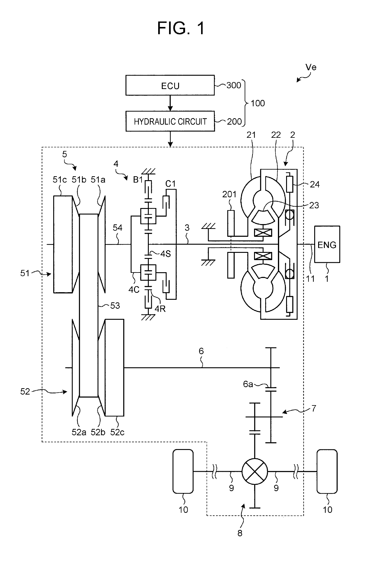 Hydraulic control device and hydraulic control method for vehicle