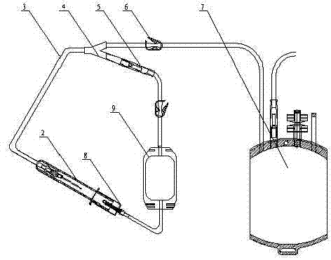 Safe blood collecting and sample reserving device capable of preventing blood dropping