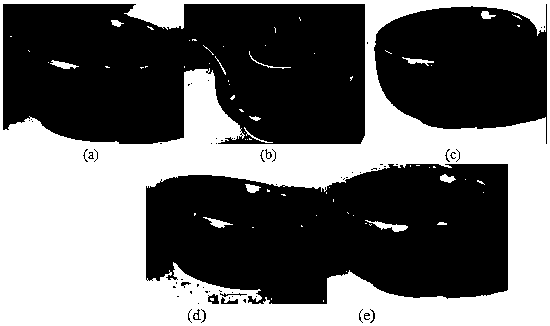 Hawksbill fancy glaze and firing method thereof