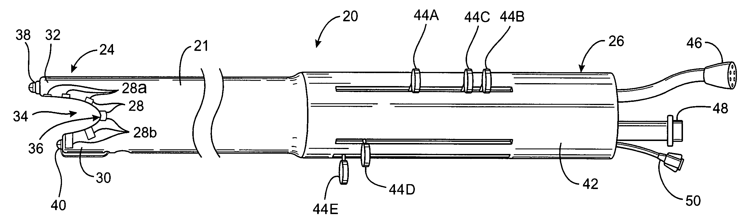 Apparatus and method for ablating tissue