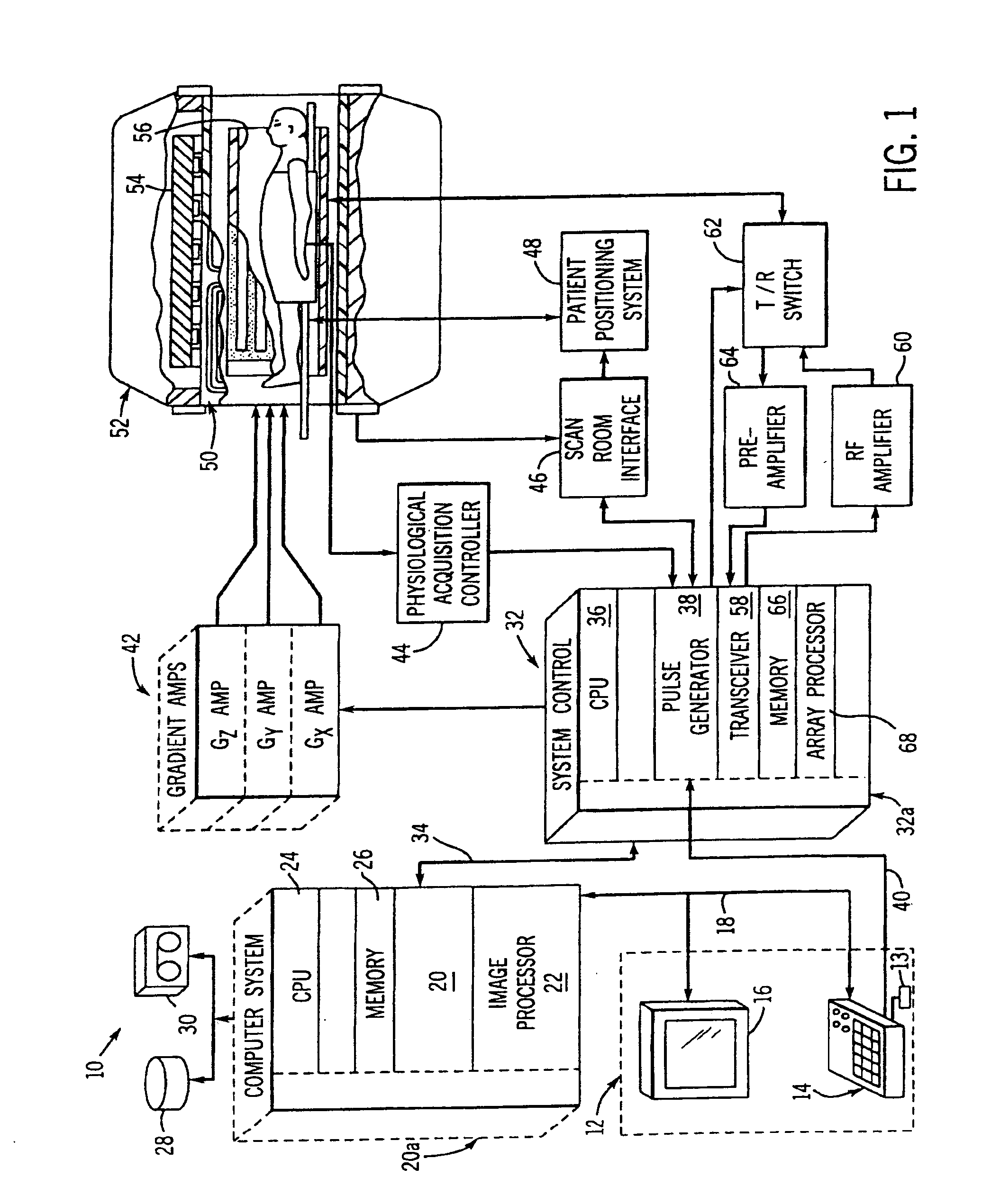 Method and system for image artifact reduction using nearest-neighbor phase correction for echo planar imaging