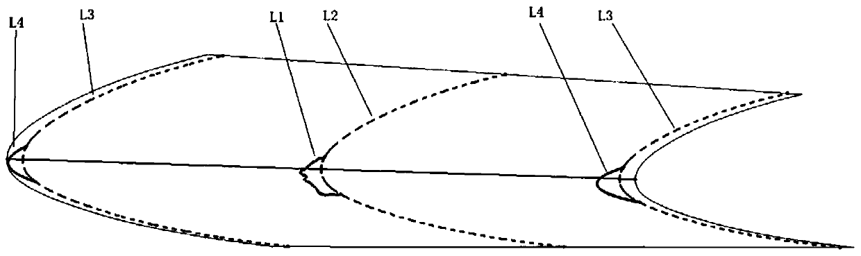 Icing wind tunnel test ice-shaped three-dimensional entity generation method and three-dimensional entity ice