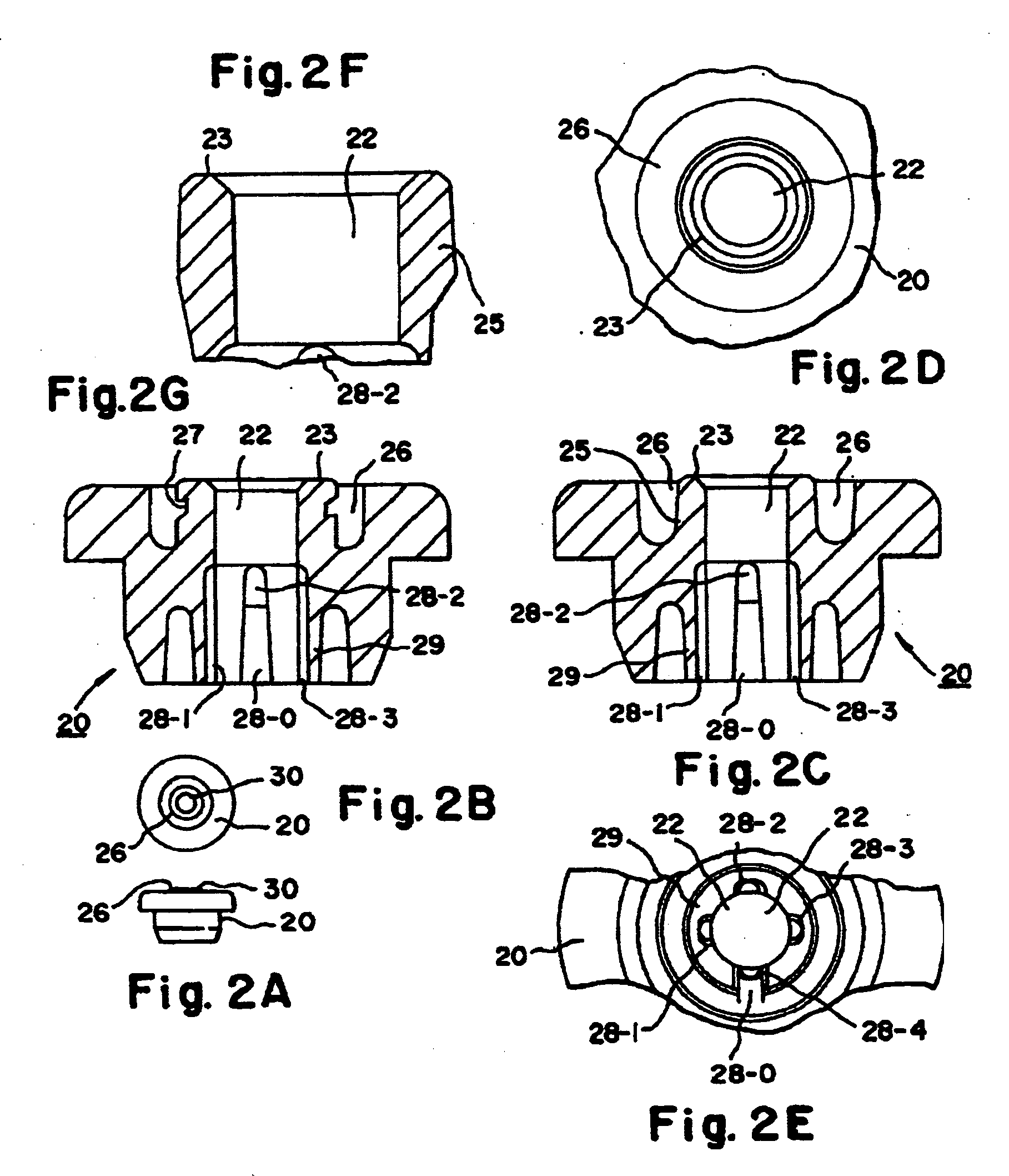 Swabbable needleless vial access