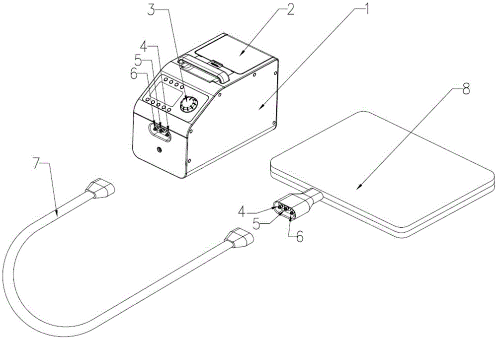 Air pressure cold compress machine