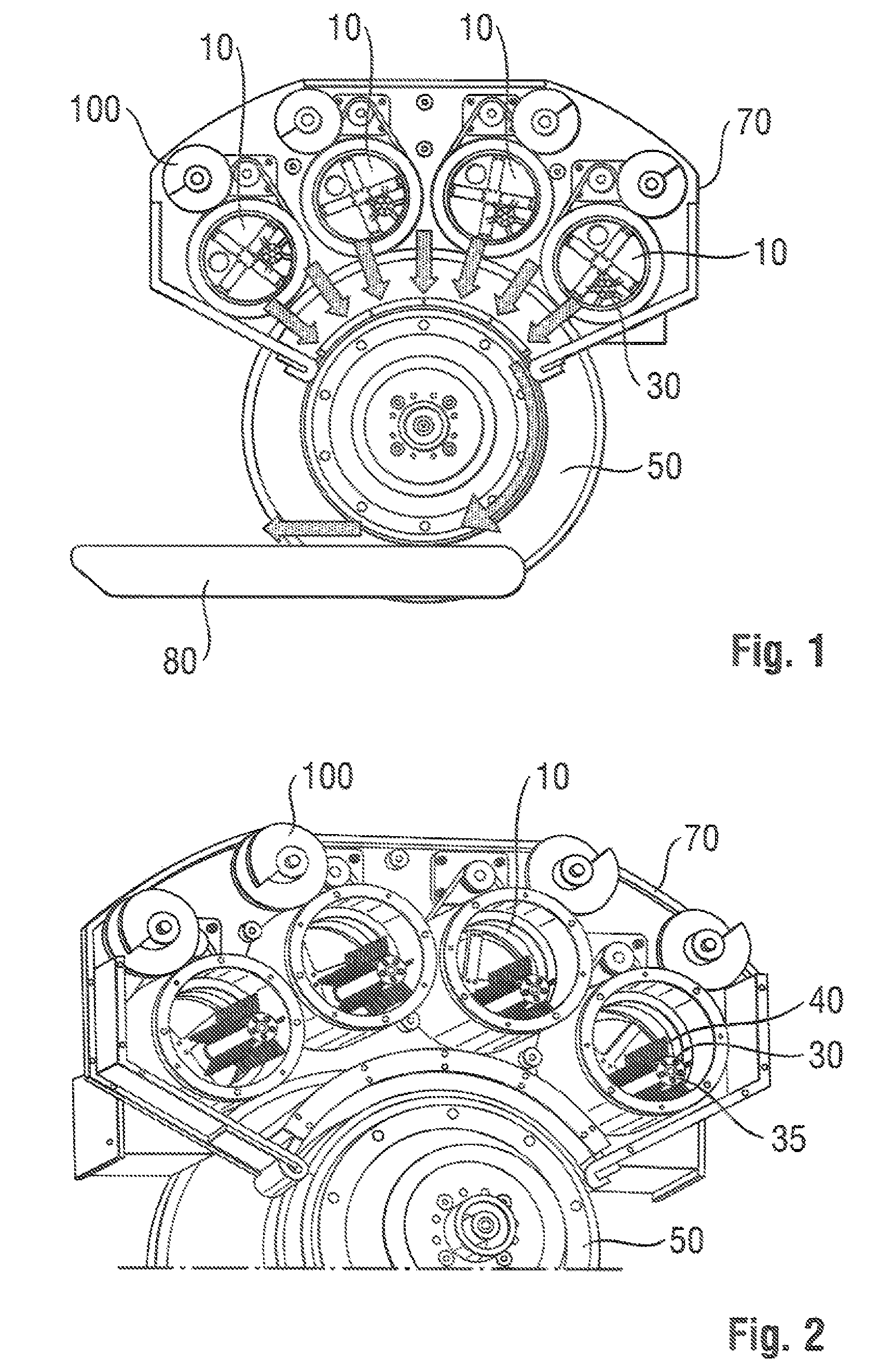 Fiber air-laying process for fibrous structures suitable for use in absorbent articles