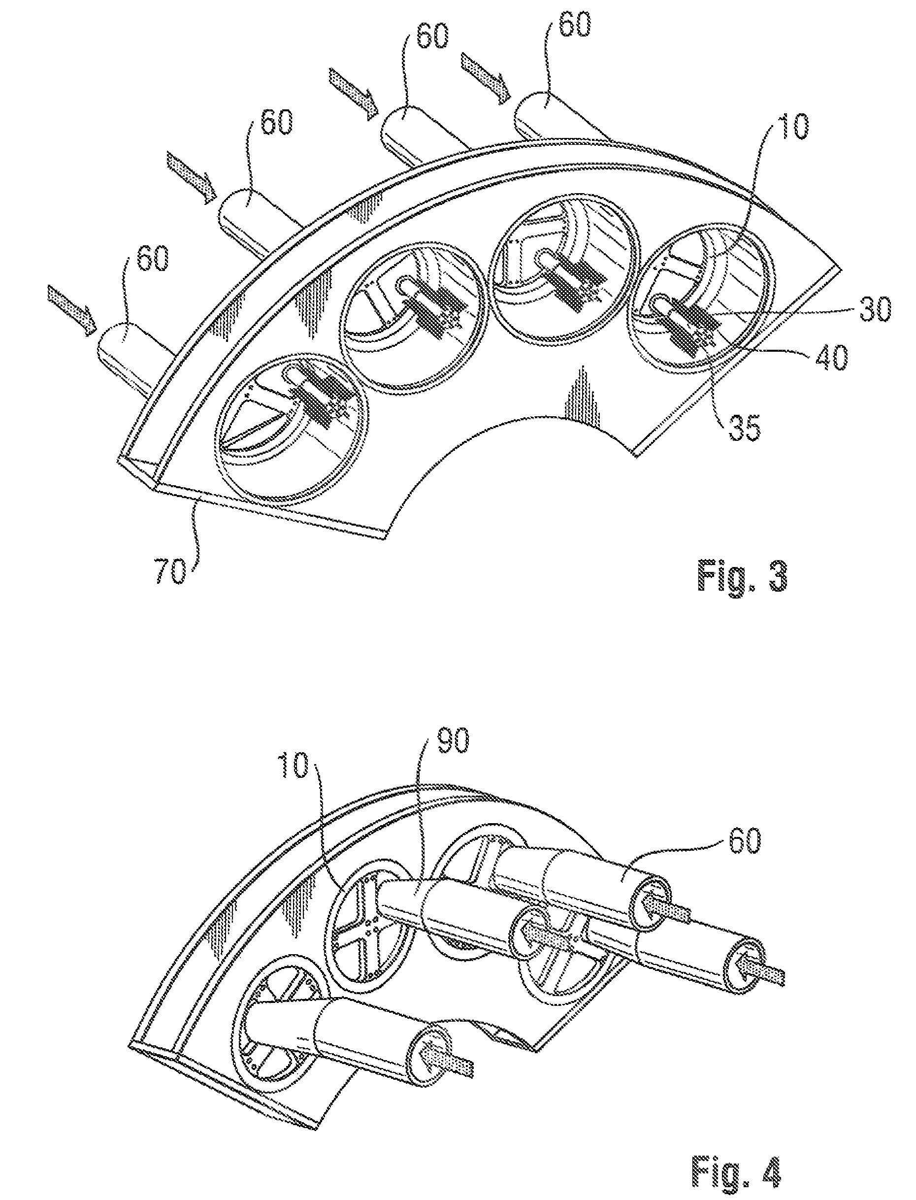 Fiber air-laying process for fibrous structures suitable for use in absorbent articles