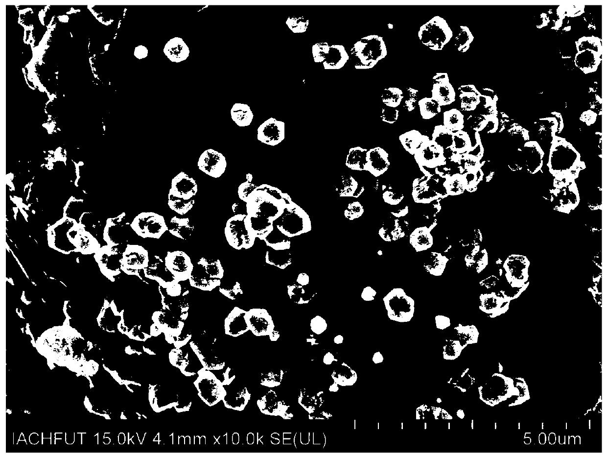 Preparation method for active carbon loaded tungsten carbide nanometer composite powder used as electrocatalyst