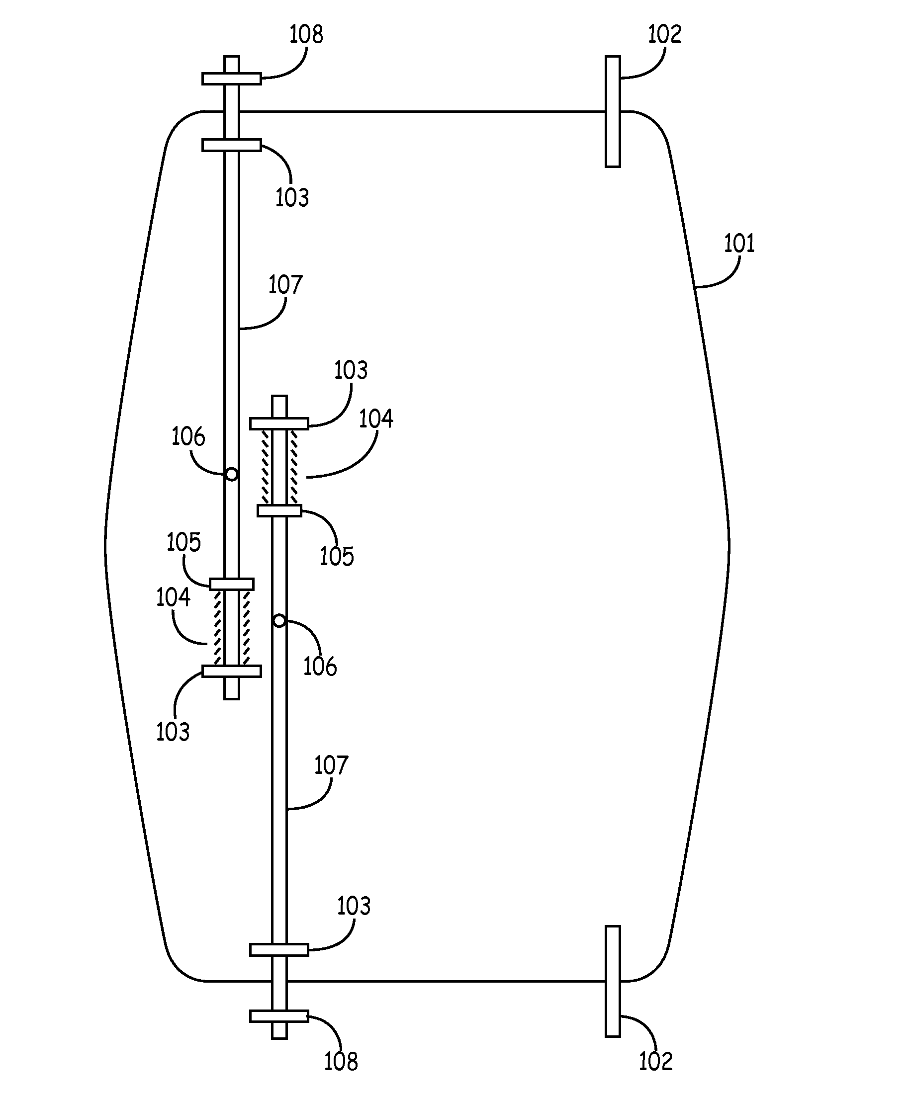 Kennel with automatically opening door