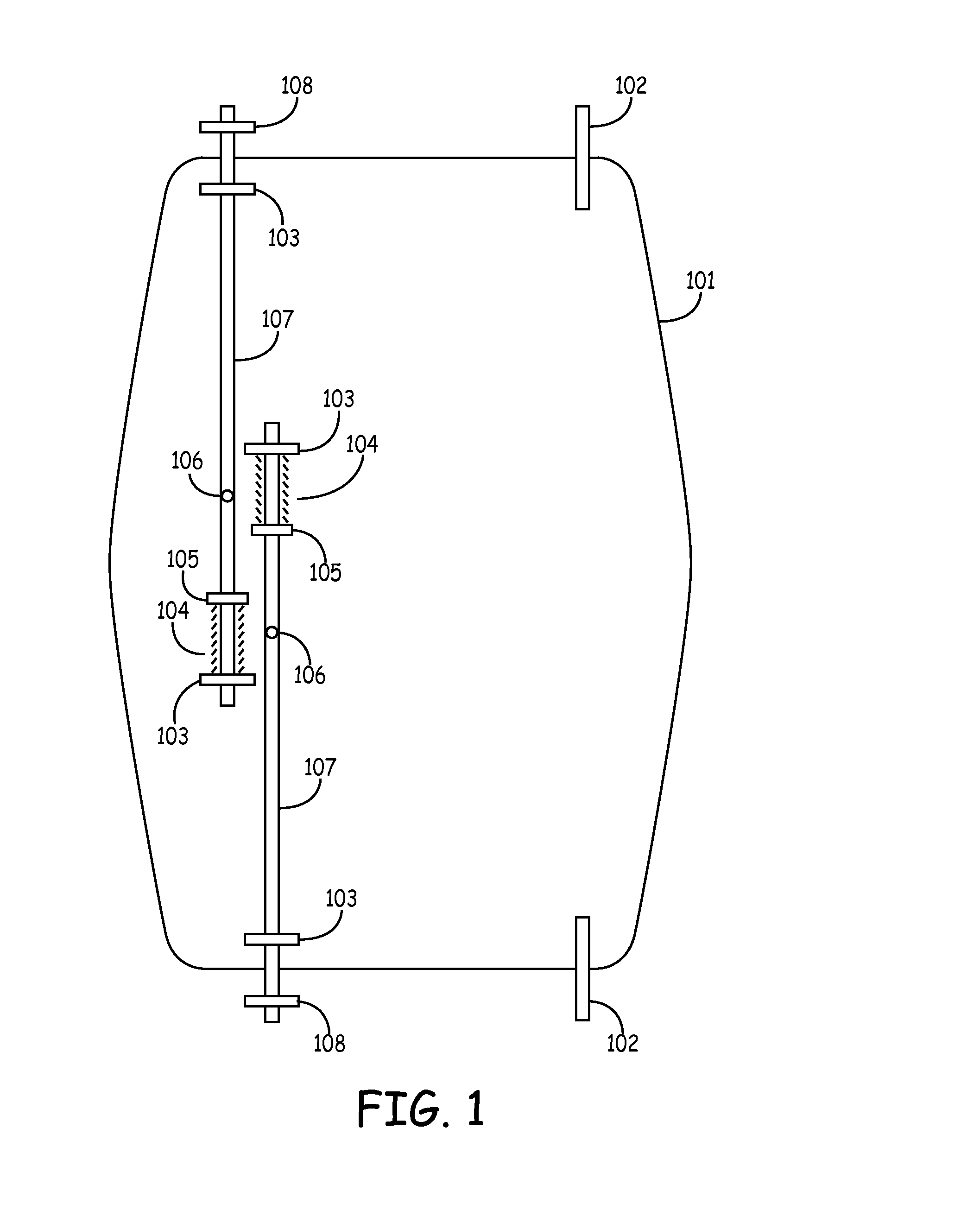 Kennel with automatically opening door