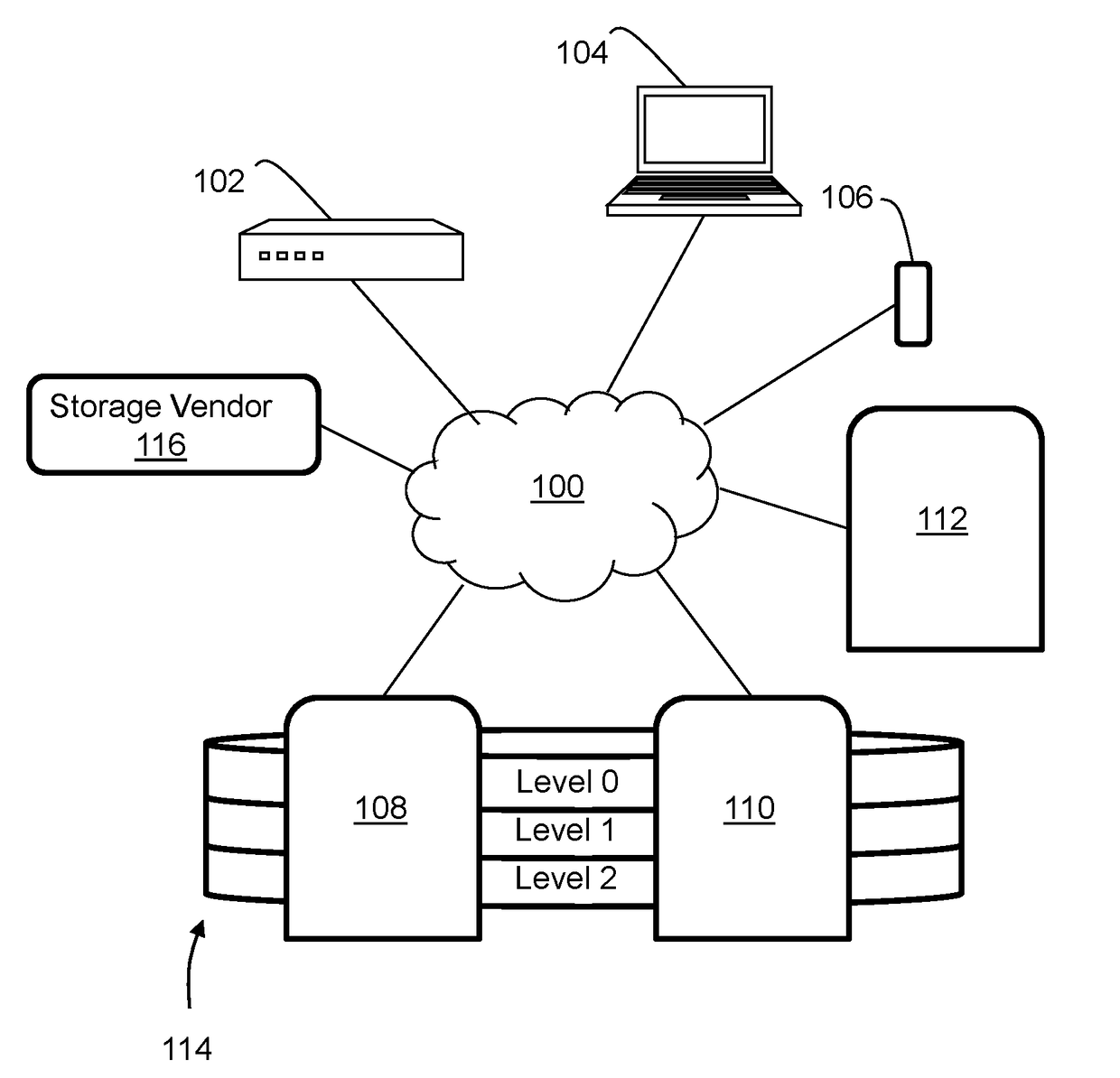 Providing services in a data storage system