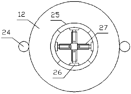 Junked tire steel wire taking device for regenerated rubber production and using method