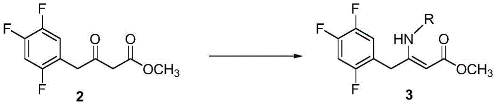 A kind of preparation method of sitagliptin intermediate