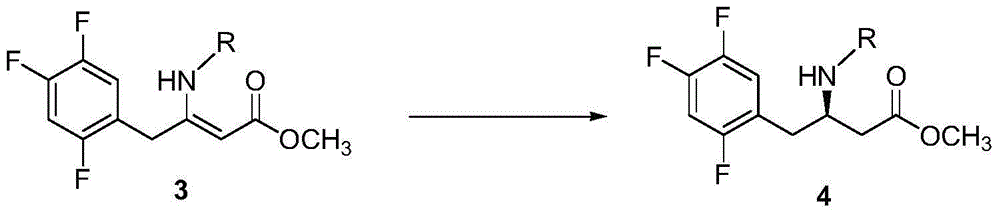 A kind of preparation method of sitagliptin intermediate