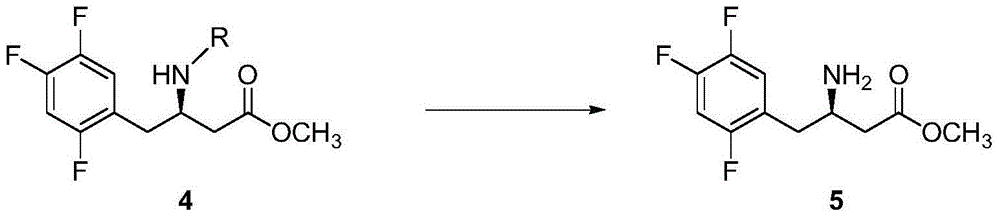 A kind of preparation method of sitagliptin intermediate