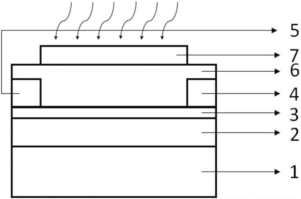 Ferroelectric local field enhanced two-dimensional semiconductor photoelectric detector and preparation method