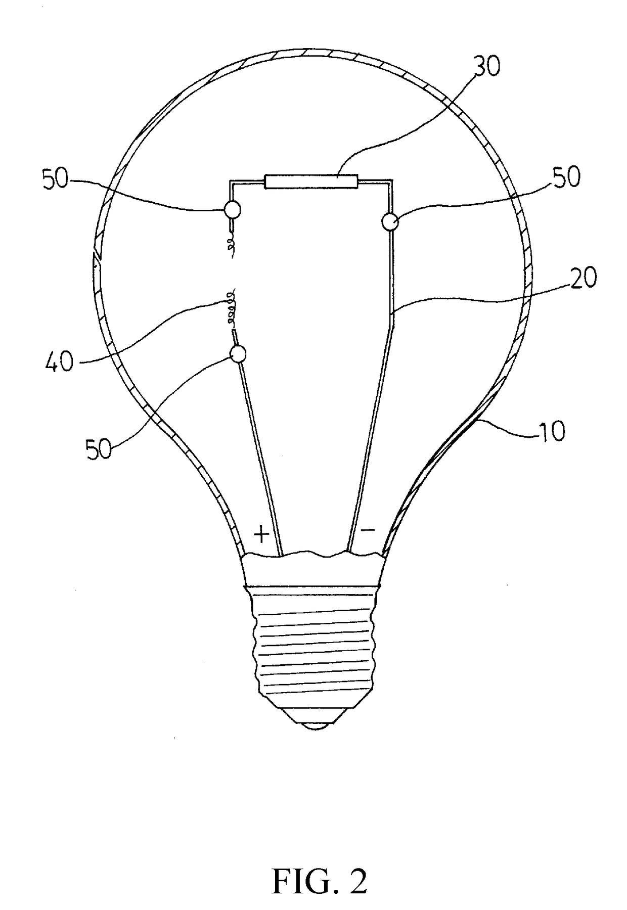 LED bulb structure