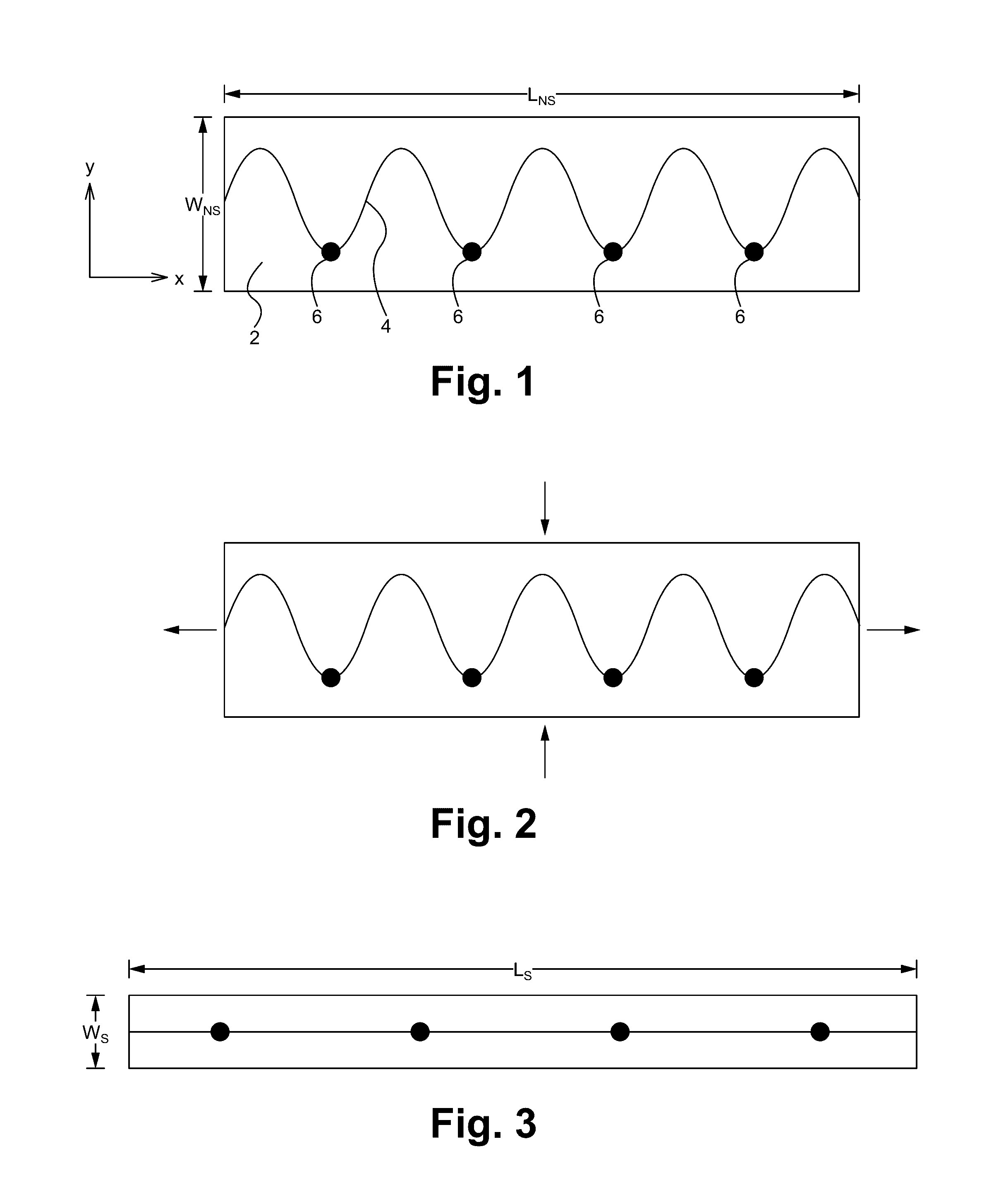 Stretchable conductor design and methods of making