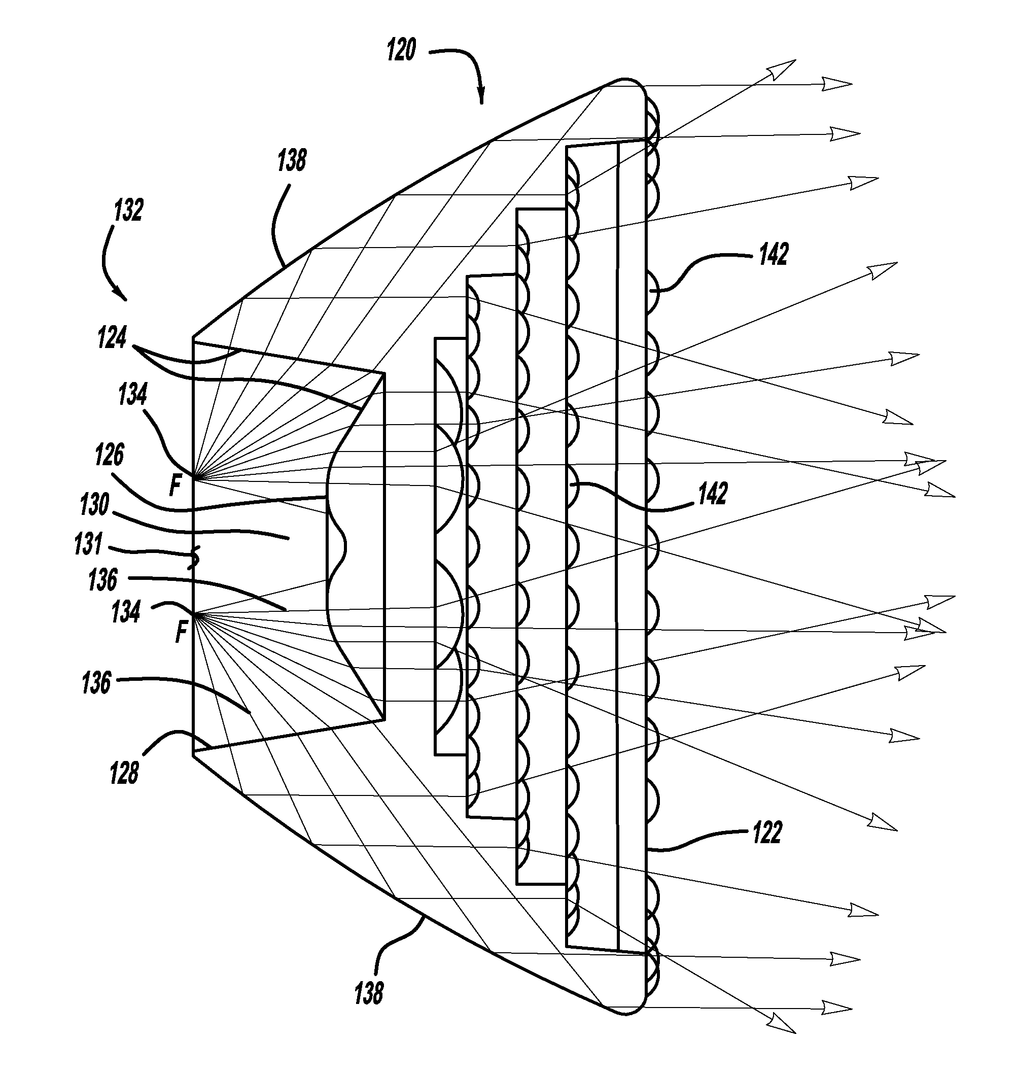 Near field lens