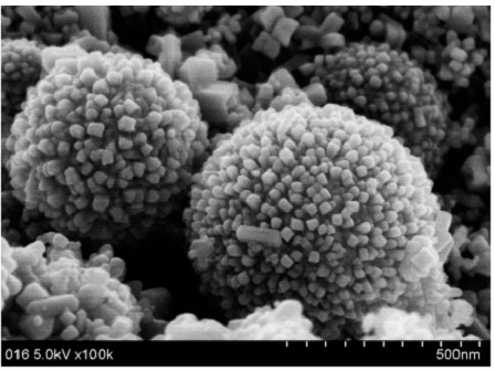 Preparation method of stannic oxide/silica composite nano-particle