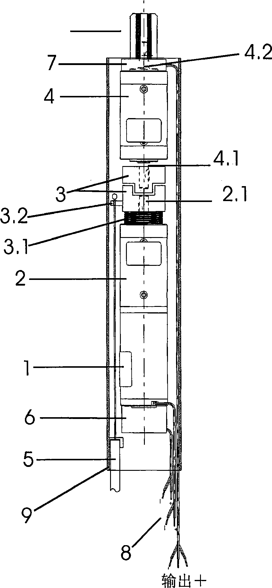 Drive unit for entrance and exit systems