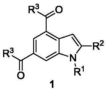 Synthesis method of indole derivative