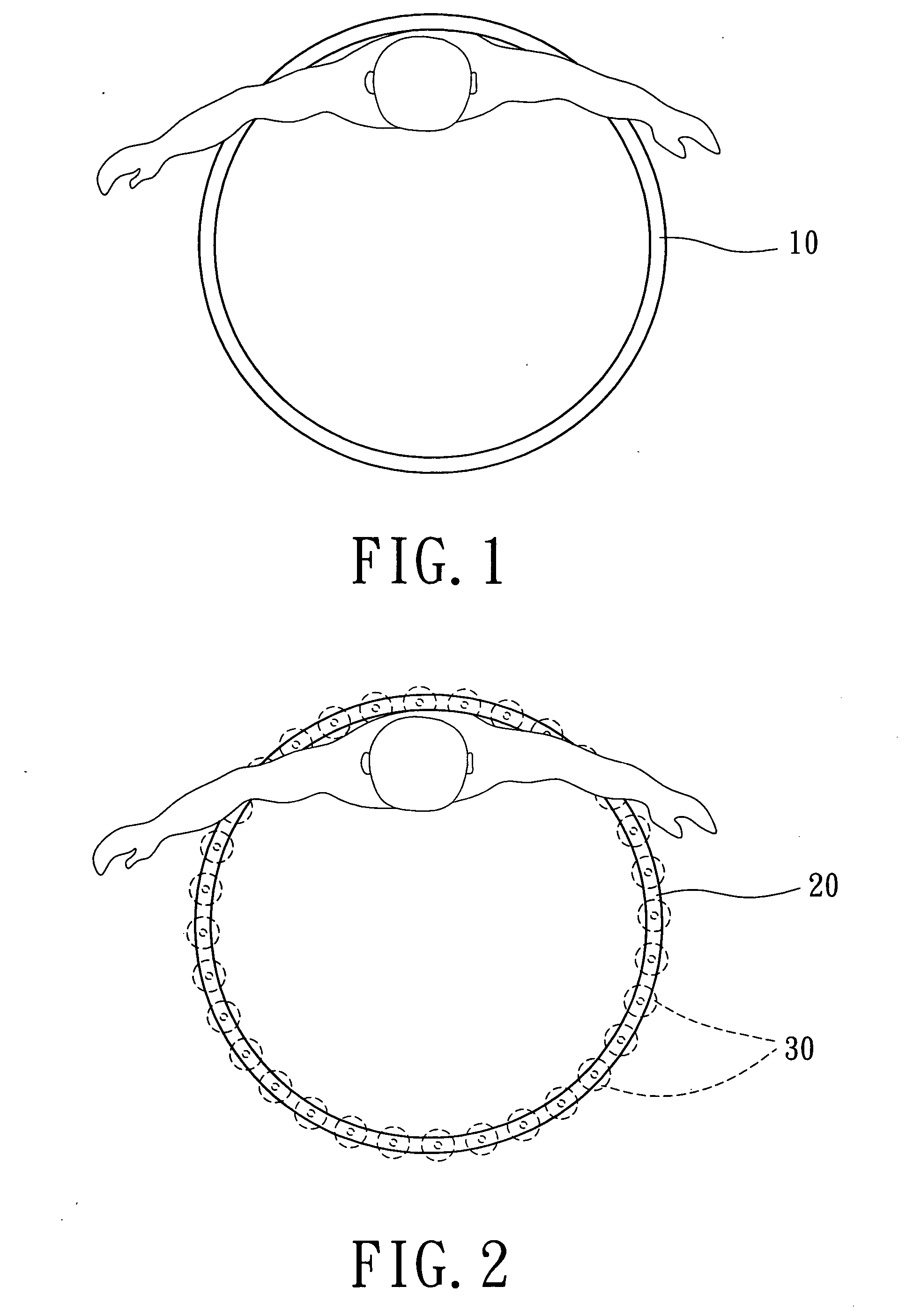 Structure of hula-hoop