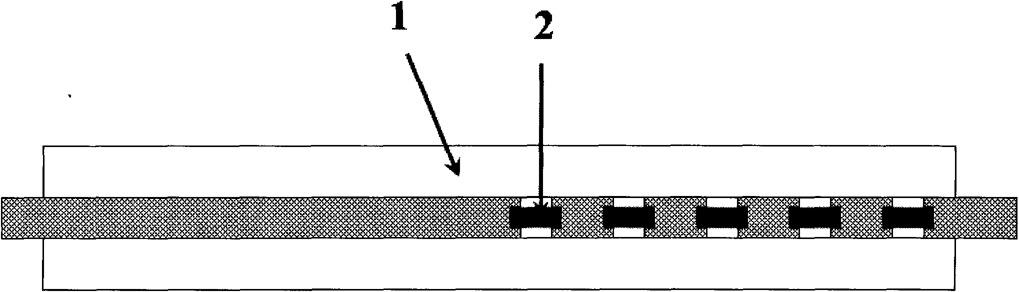 Fuel cell bipolar plate with filter films as well as cell assembled by same