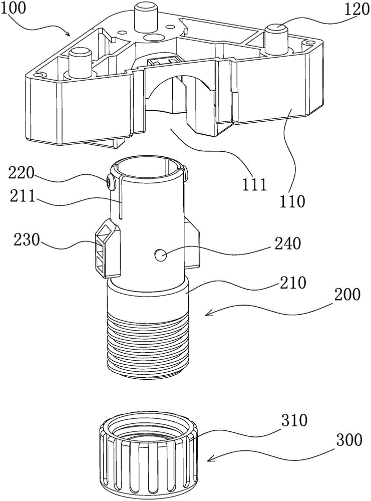 Folding type adjustable leg