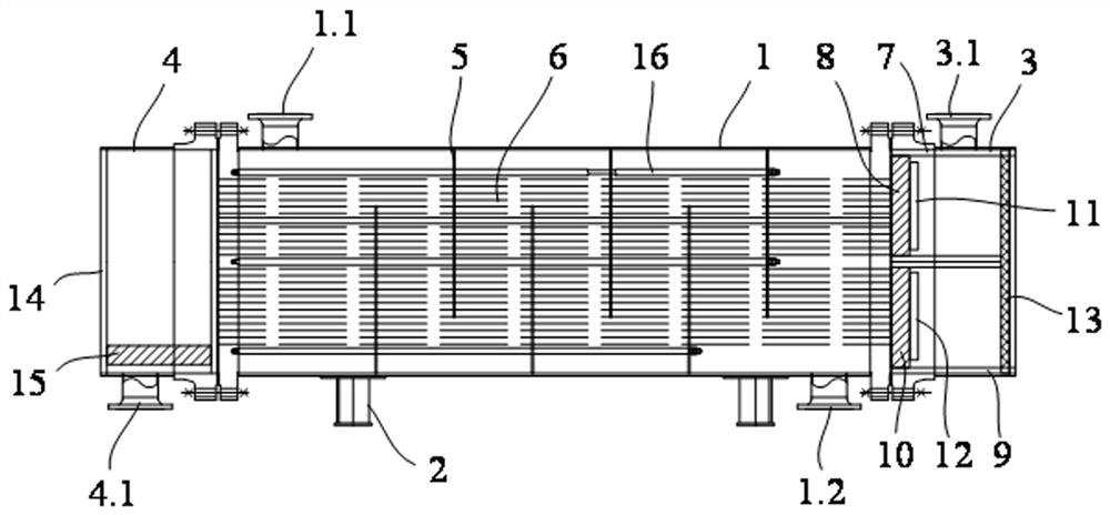 A methanol cooler