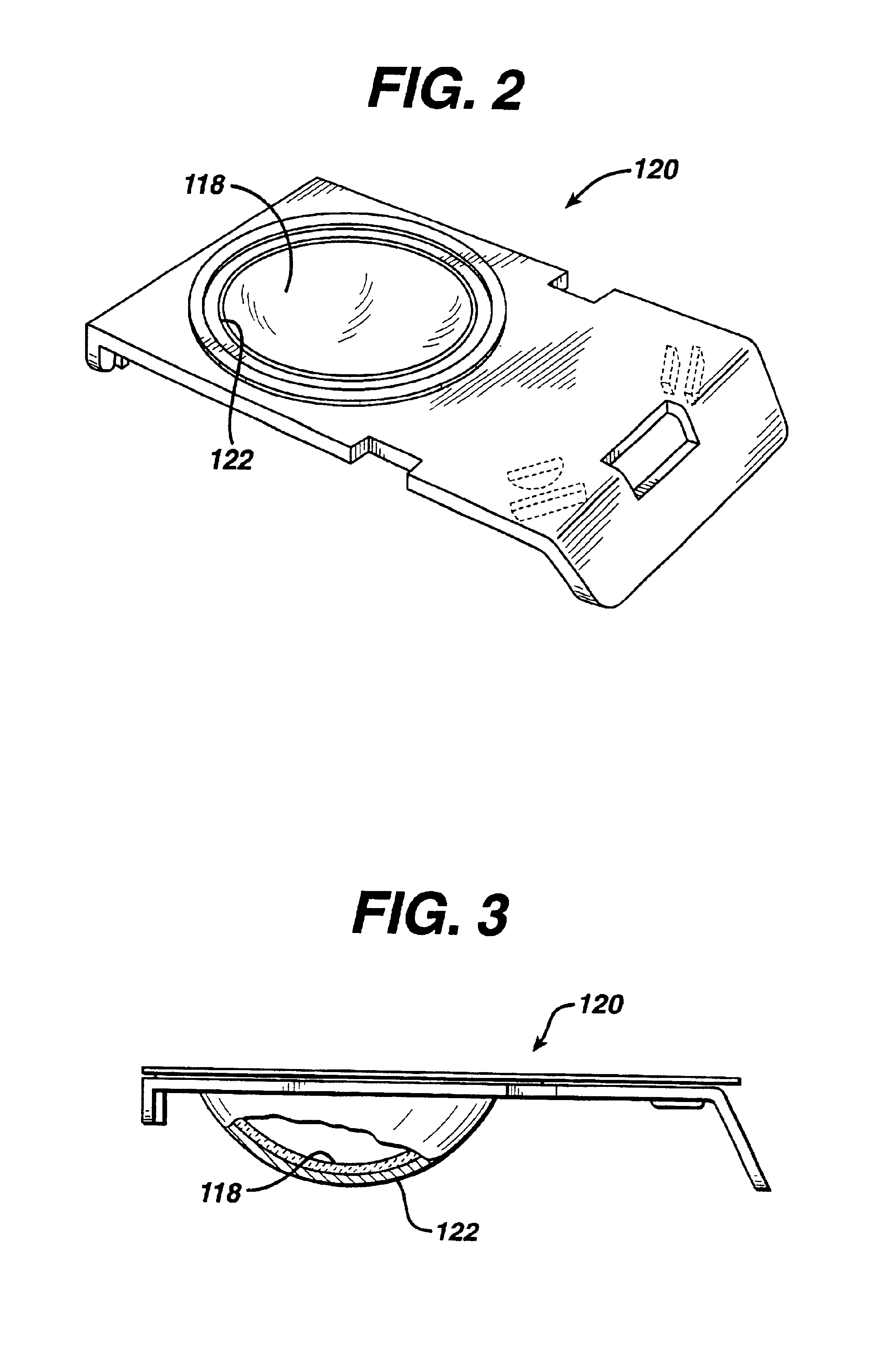 Missing lens detection system and method