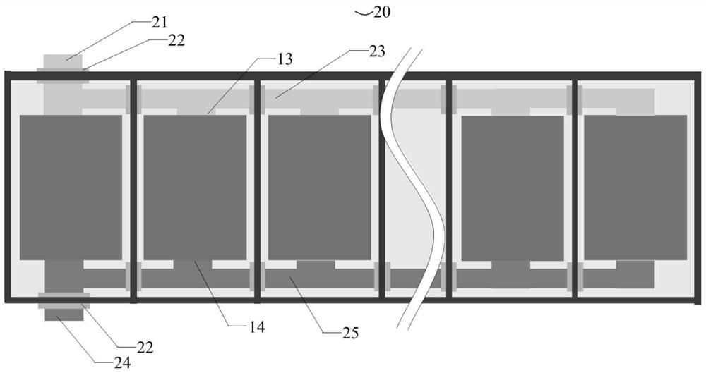 High-capacity battery module with small-capacity battery cells in double parallel connection and recycling method of high-capacity battery module