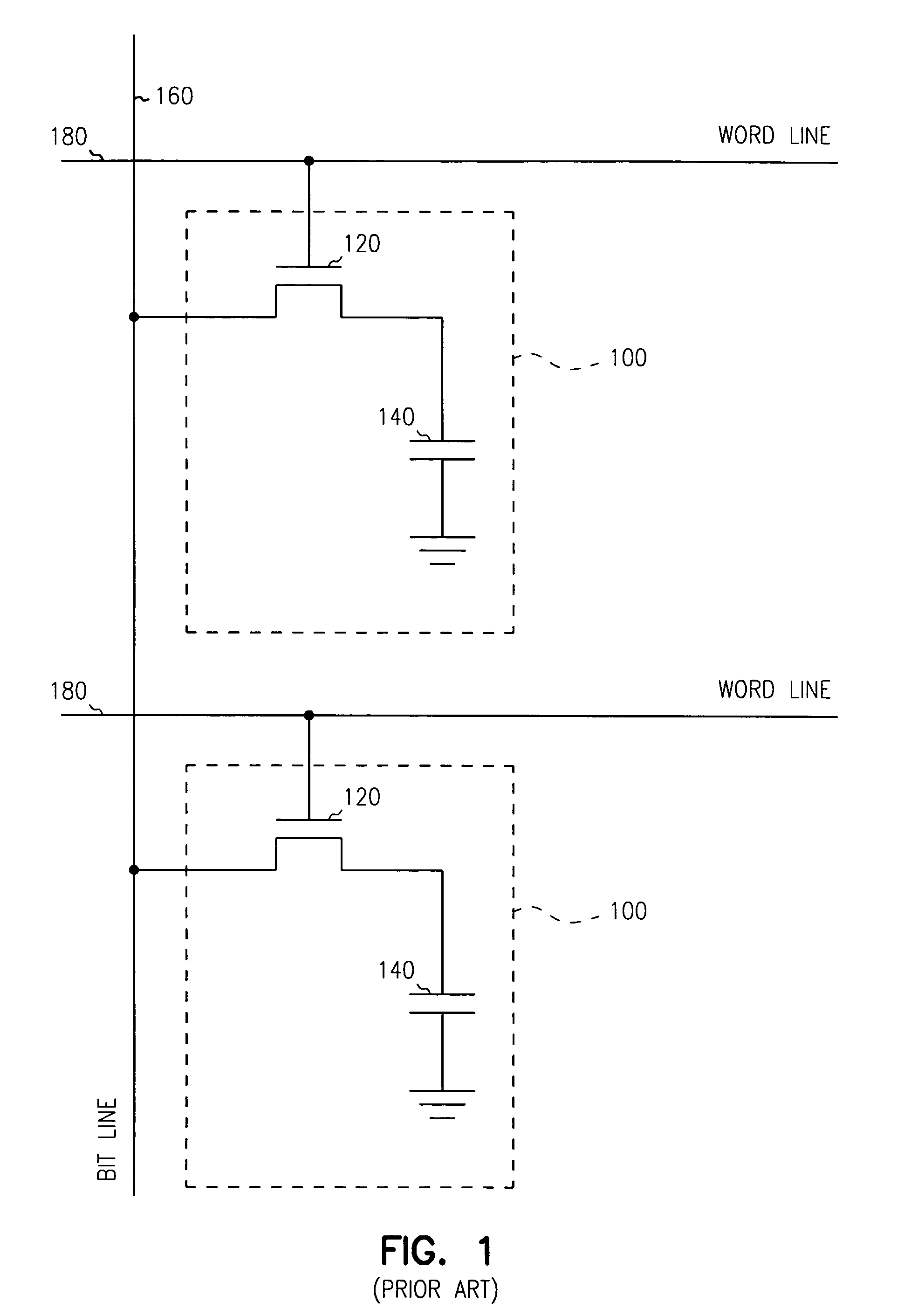 Single transistor vertical memory gain cell