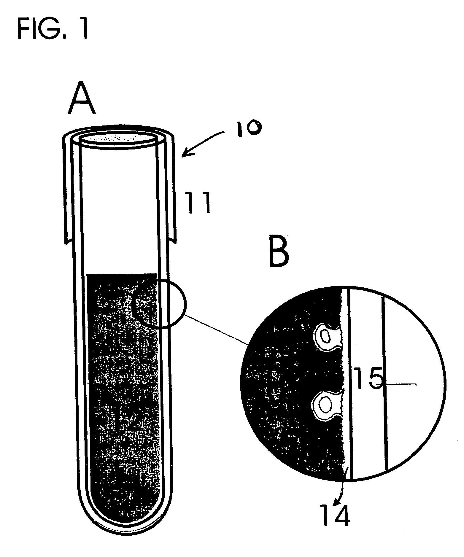 Cell separation matrix