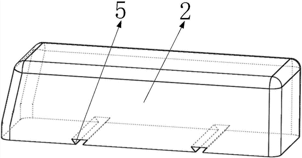 Transverse sliding-based cliff anti-slide box type vehicle