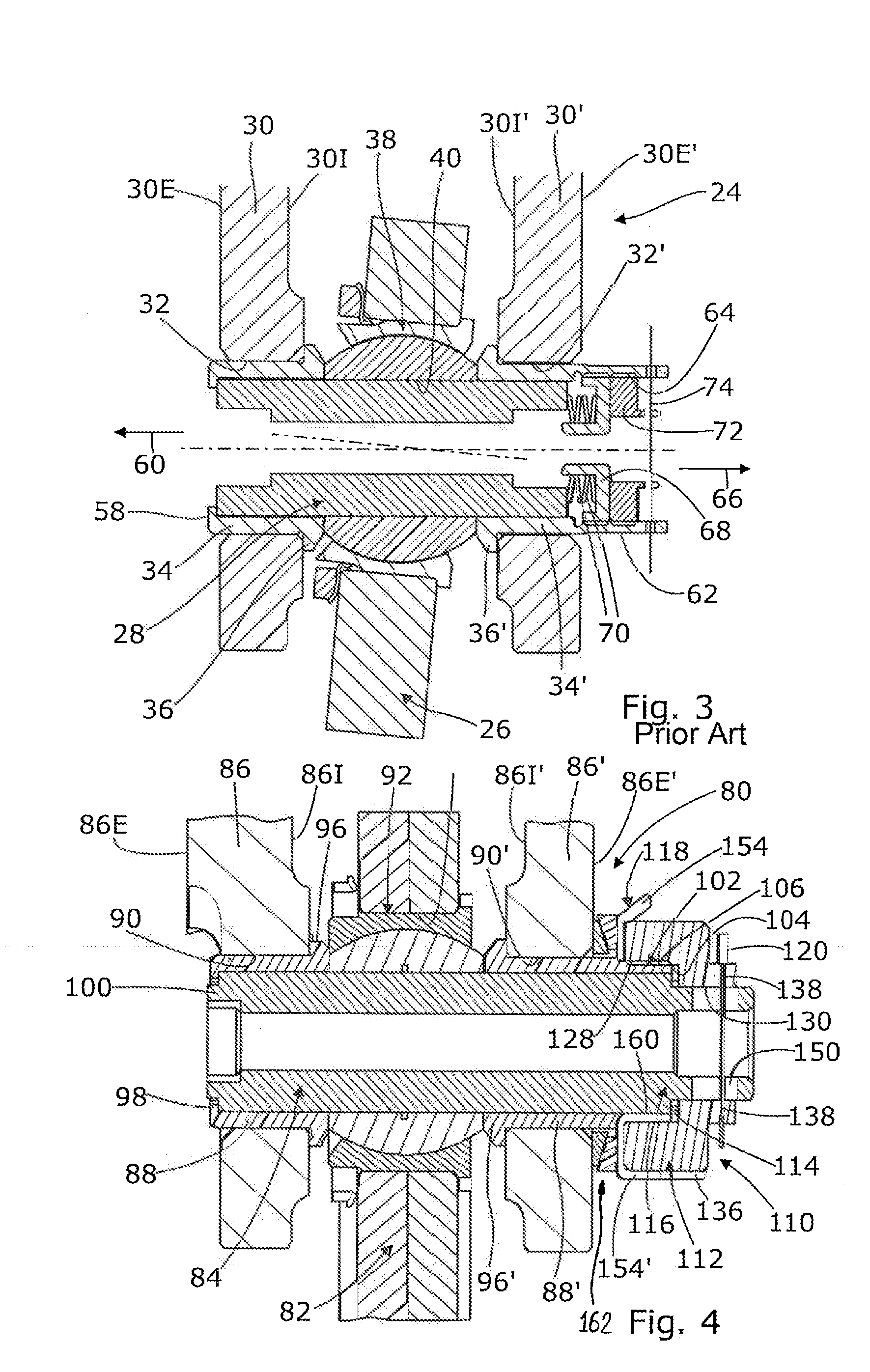 Assembly comprising an articulation spindle supported by a clevis and immobilized in translation by a blocking device integrating a double Anti-rotation system