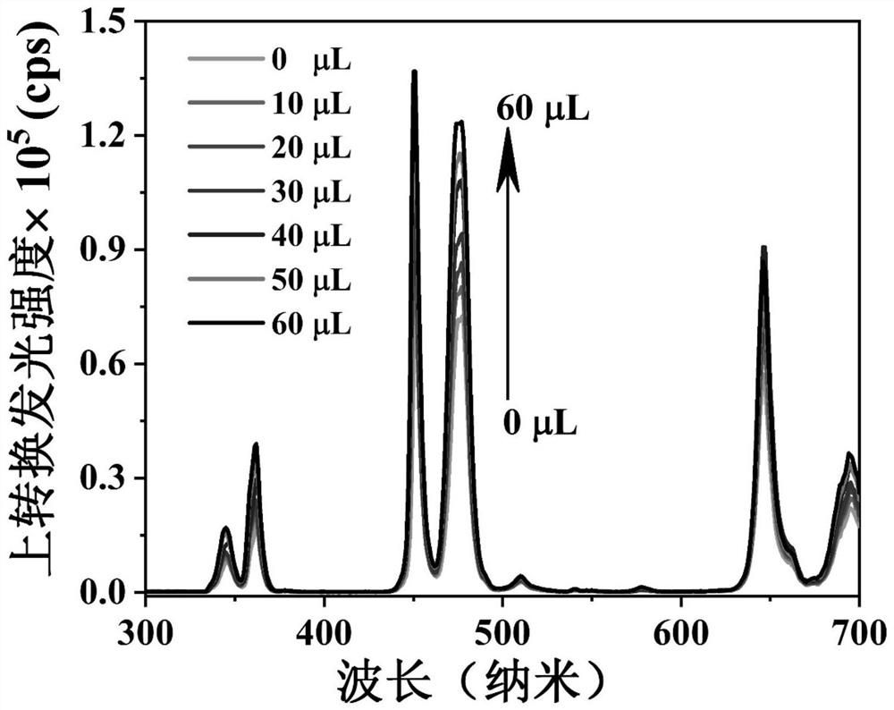 Nano biosensor for detecting concentration of hydrogen peroxide, and preparation method and application of nano biosensor