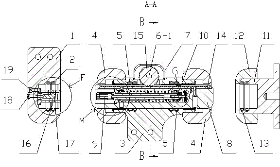 Three-position switch for transferring current by quickly disconnecting bus