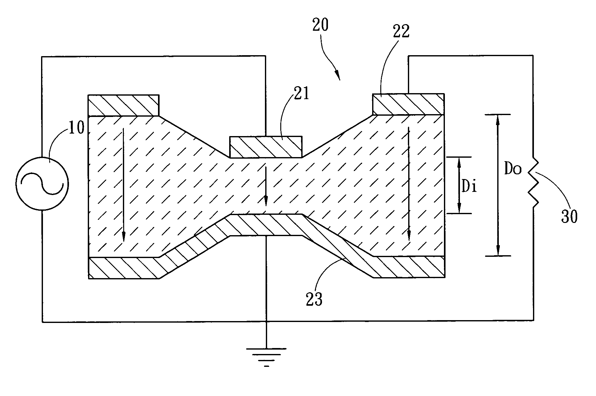 Piezoelectric structure