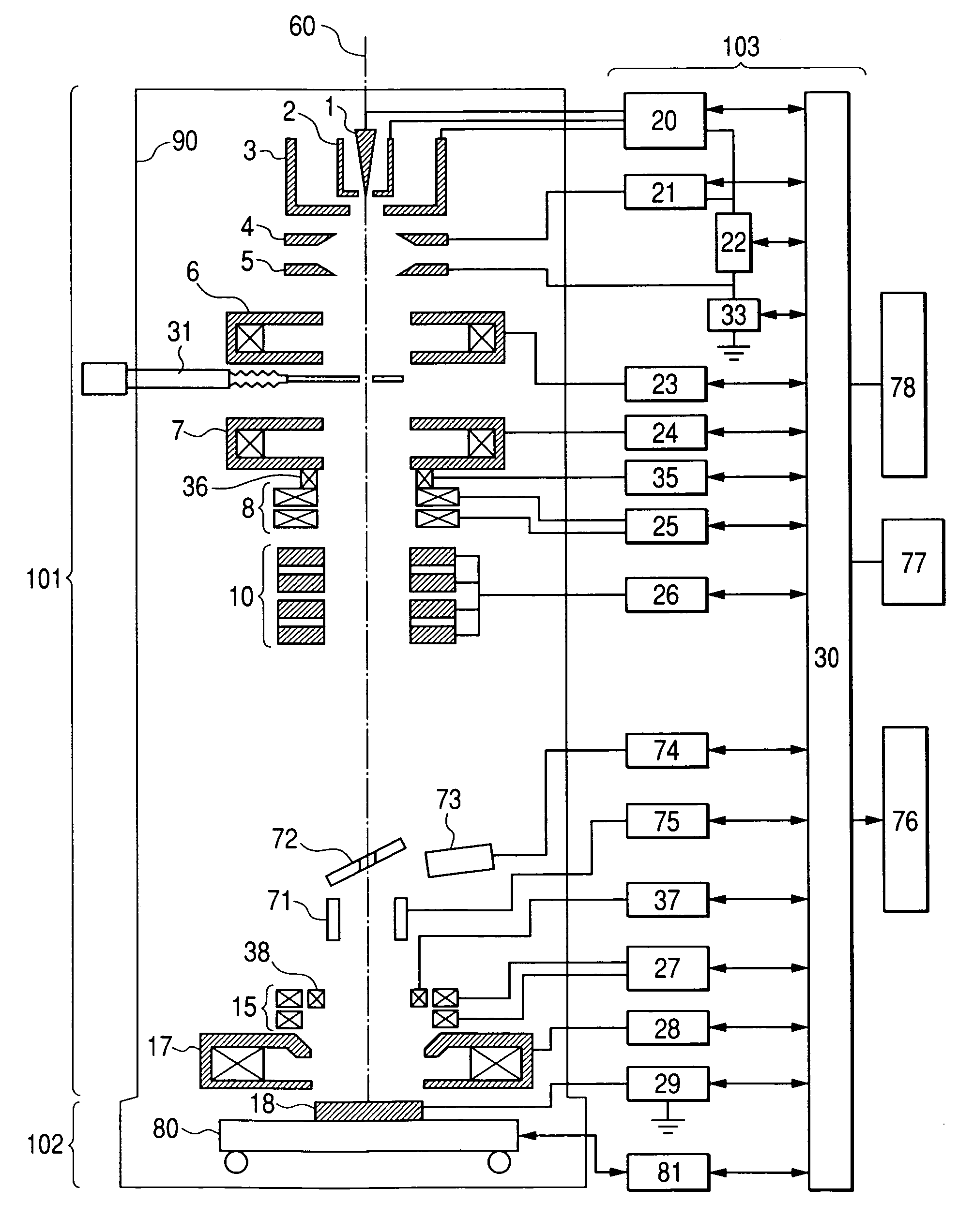 Charged particle beam device