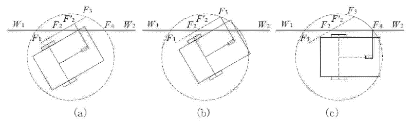 Method for adjusting self-tracing pose of mobile welding robot