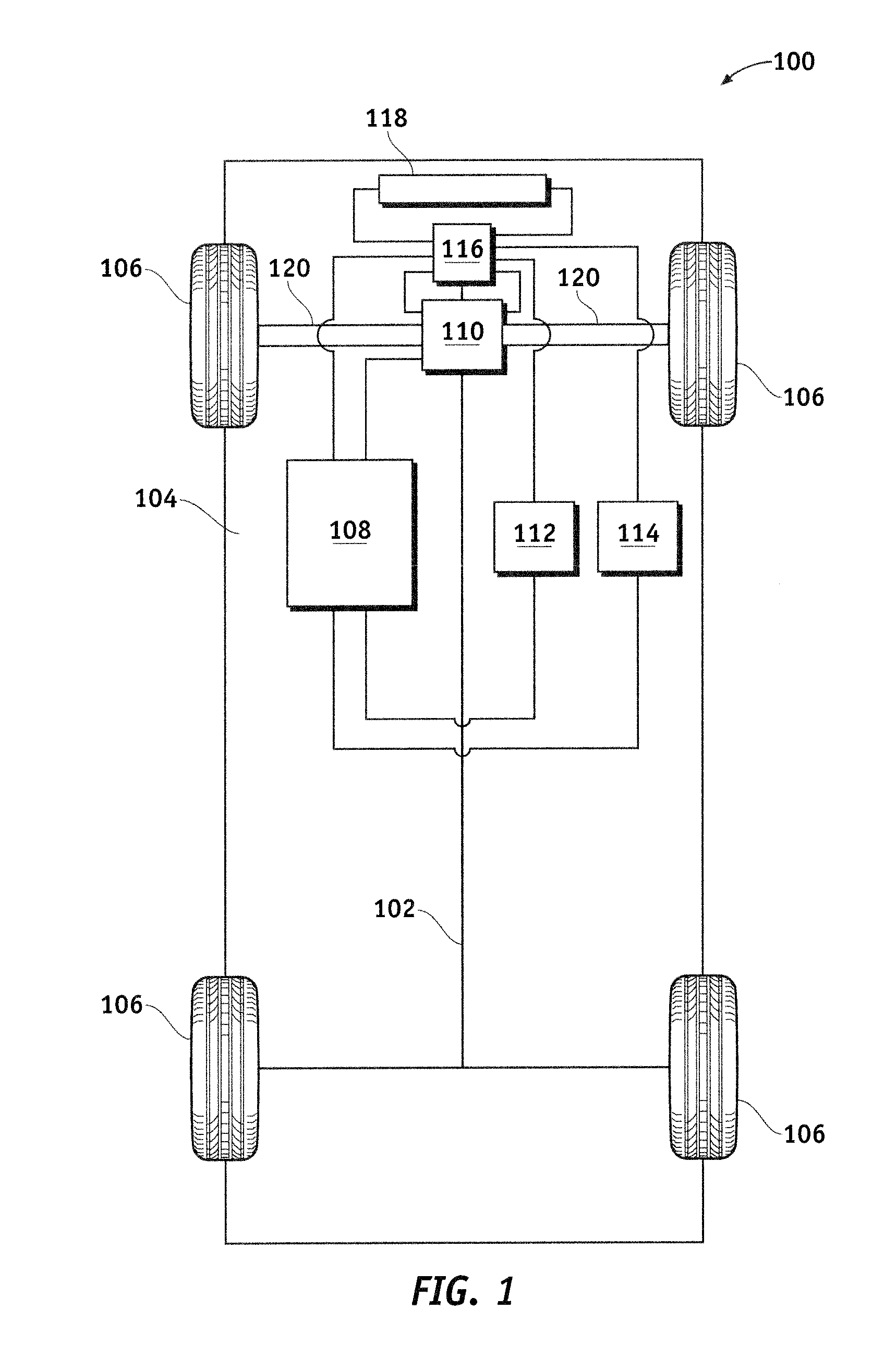 Electric traction system for a vehicle having a dual winding ac traction motor