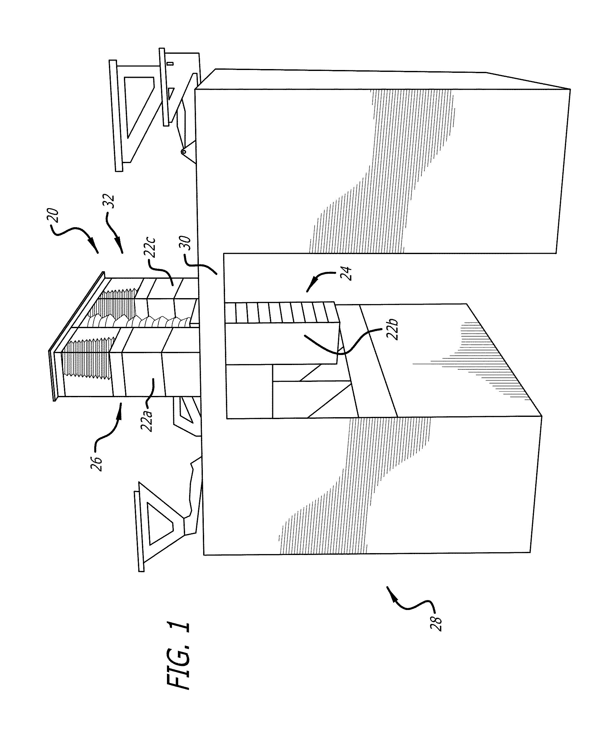 Vacuum powered lifting mechanism