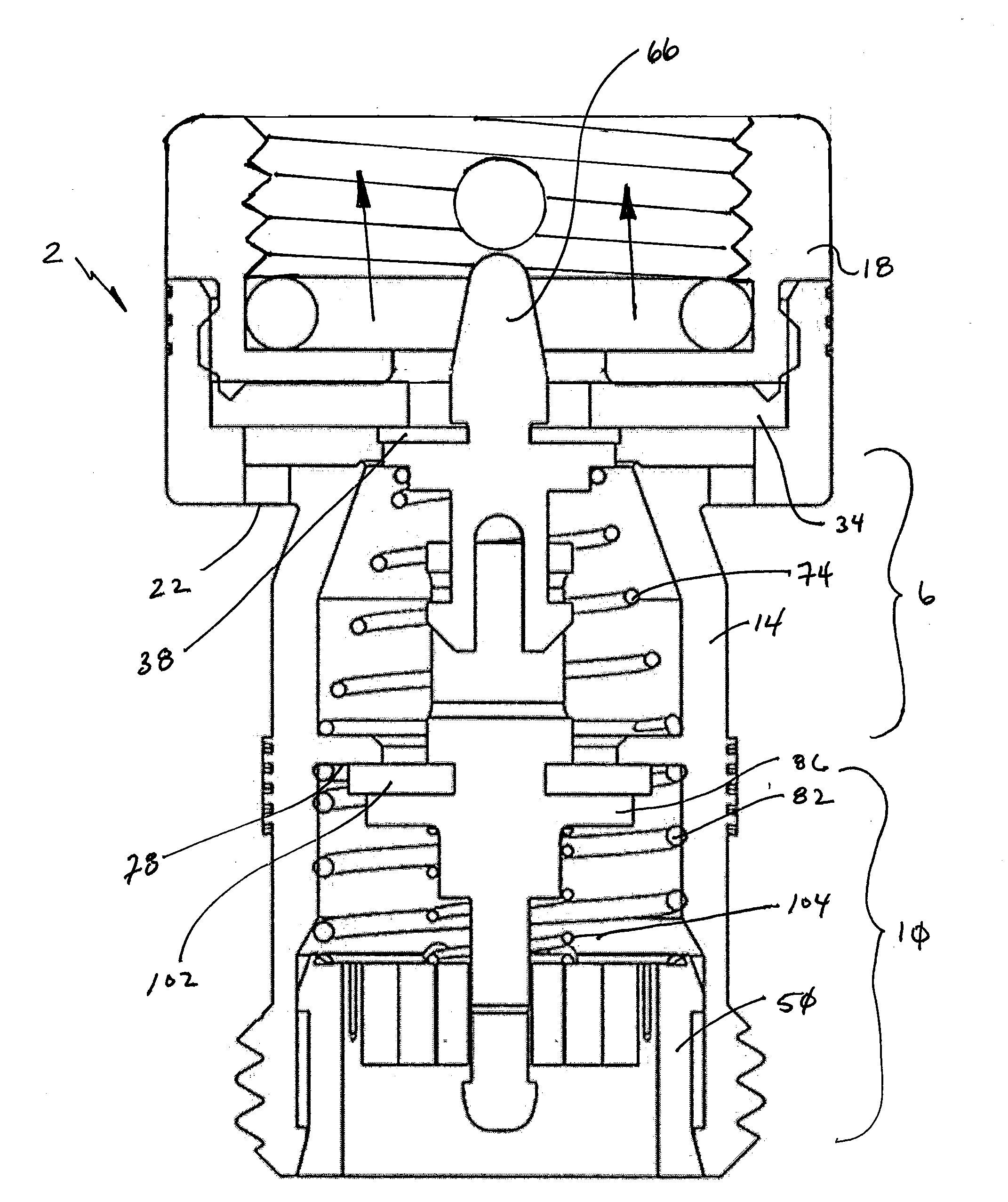 Double Check Back Flow Prevention Device