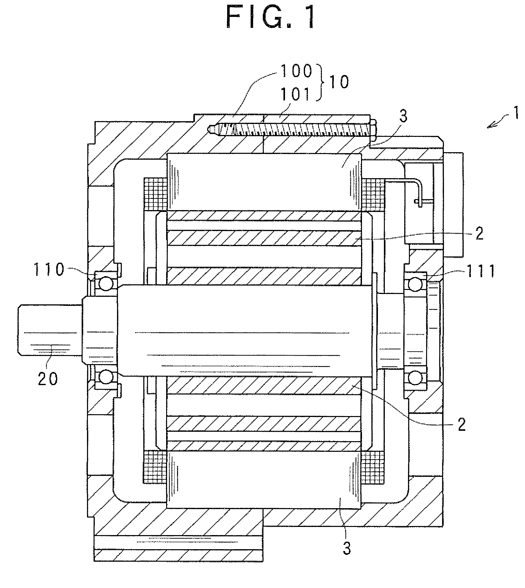 Stator of electric rotating machine