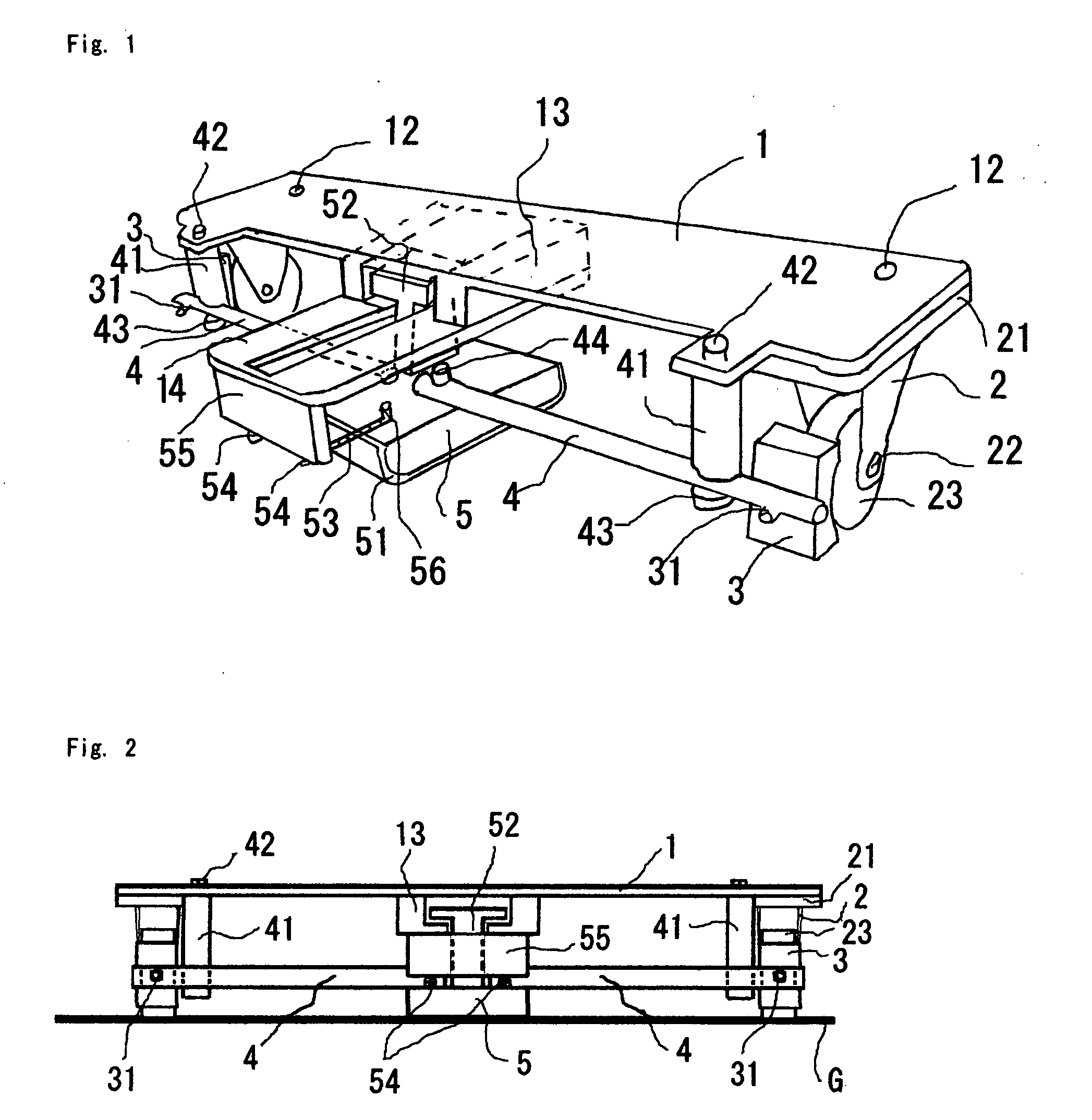 Mechanical walker stabilizer